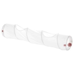 Ikea Lurvig PlayTunnel for Cat White/Pink
